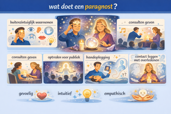 Alles over het beroep paragnost Wat doet een paragnost